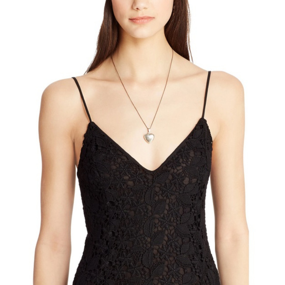 ๐HP!!!๐ NWOT Polo Ralph Lauren Black Lace Dress - Picture 3 of 9